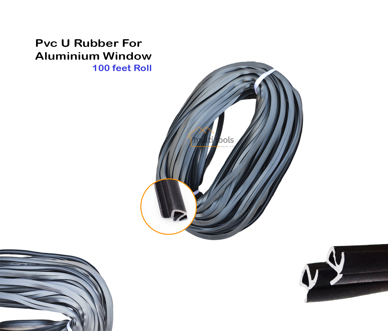100 Feet Mix Pvc U Rubber For Aluminium Window